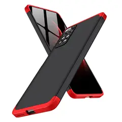GENERICO - Funda Carcasa Estuche Protector Para Redmi note 11 Pro Negro Rojo
