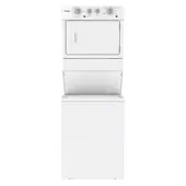 WHIRLPOOL - Torre De Lavado 20 Kg Electrica 7MWET4027HW Blanco