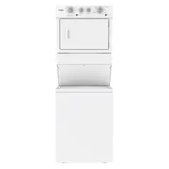 WHIRLPOOL - Torre De Lavado 20 Kg Electrica 7MWET4027HW Blanco