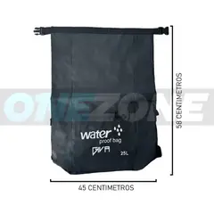 GENERICO - Morral Impermeable Gvs 25-litros Water Proof Bag Negro