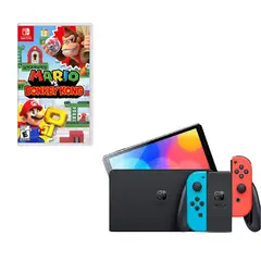 NINTENDO SWITCH - Oled Neon Con Juego Mario Vs Donkey Kong