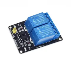 GENERICO - Modulo Relevo Rele Relay 2 Canales 12V Low Level Trigger