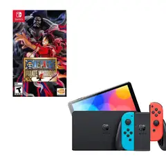 NINTENDO SWITCH - Oled Neon Con Juego One Piece