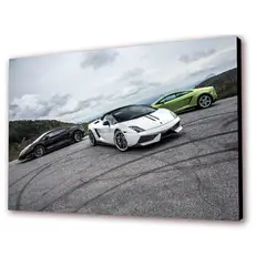 ART INDUSTRY - Cuadro 50x30cms Decorativo Lamborghini 1