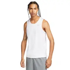 NIKE - Camiseta Esqueleto Miler Tank-Blanco