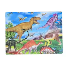 GENERICO - Rompecabezas En Madera Mundo Dinosaurio Park Aprendizaje