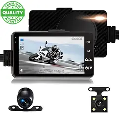 ONE PIXEL - Camara Para Moto Doble Lente Con Pantalla Full Hd