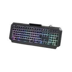 UNITEC - Teclado Gamer Mk36 Retroiluminado De Membrana Rgb Usb