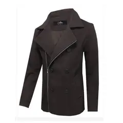 LA CHAQUETERIA - Abrigo en Lana LCTWC0041 Café