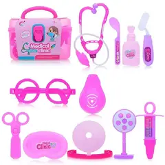 GENERICO - Maletin Set Medico Doctora Bolso Juguete Niñas Interactivo