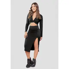ATYPICAL - Conjunto Mujer Negro 105451
