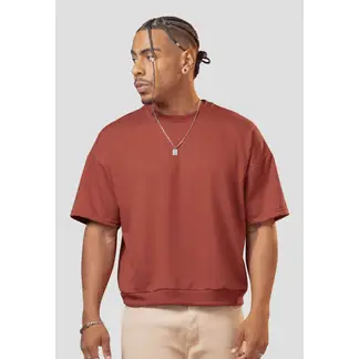 ATYPICAL - Camiseta Hombre Terracota 105614