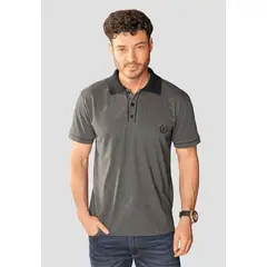 RUTTA - Polo Hombre Negro Cross 105954