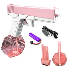 GENERICO - JUGUETE DE AGUA PISTOLA CY016 AUTOMATICA ELECTRICA NIÑOS