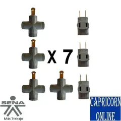 GENERICO - 7 Multitomas Sintéticos T Polo A Tierra