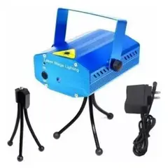 GENERICO - Mini Proyector Luces Laser Led Fiesta Ritmo Musica