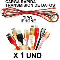 GENERICO - Cable Carga Rápida Tipo IPhone