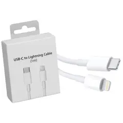 GENERICO - Cable Lightning a Usb-C Carga Rápida 1 Metro