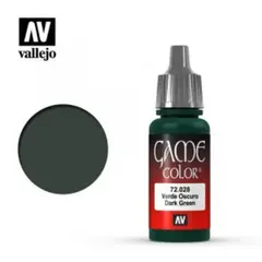 MANUEL VALLEJO - Pintura Acrilicos Vallejo Game Color 72028 Verde Oscuro 18ml