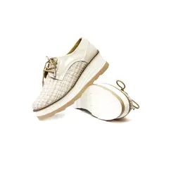 GENERICO - Zapatos Oxford Mujer Beige INCO Riley_.