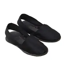SIN ETIQUETAS - Alpargatas - Cotizas Negra Para Trajes Típicos_.