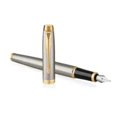 PARKER - Estilógrafo Im Metal Cepillado - Oro 1931656