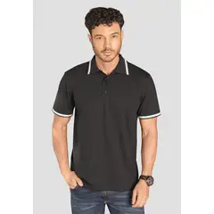 RUTTA - Polo Hombre Negro 89617