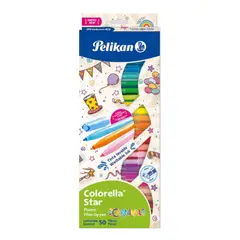 PELIKAN - Estuche Plumones Colorella Star Carnival Caja X 50