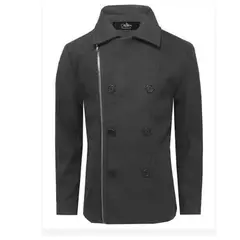 LA CHAQUETERIA - Abrigo en Lana LCTWC0041 Gris