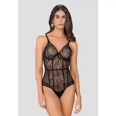 FORMAS INTIMAS - Body Mujer Negro Fi 105517