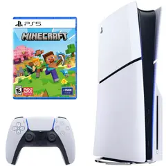 PLAYSTATION - Consola 5 Slim Disco 1TB Con Juego Minecraft