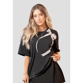 ATYPICAL - Camiseta Mujer Negro 105454