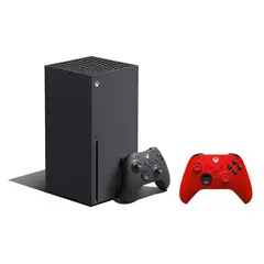 XBOX - Consola Series X 1TB Almacenamiento + control adicional Pulse Red