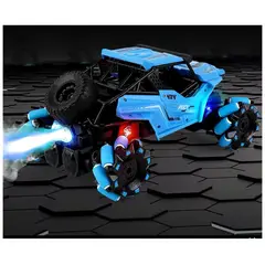 HOME - Carro Jeep Todo Terreno 4X4 Luces Led Humo Turbina y Sonidos