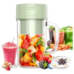GENERICO - Mini Vaso Licuadora Portátil Jugos Frutas Batidos Recargable.