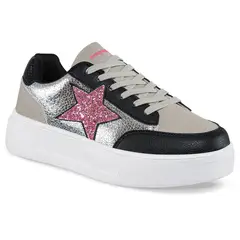 CROYDON - Tenis Tidal Plata-Fucsia para Mujer