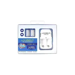 GENERICO - Baterías CR2 3V Litio + Cargador Dual