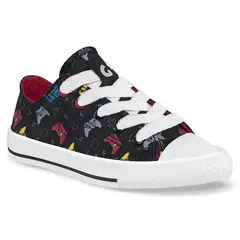 LOS GOMOSOS - Tenis Casuales Kanzo Bajo Negro para Niño