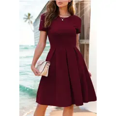 NEGRELI - VESTIDO DE MUJER CON TABLONES