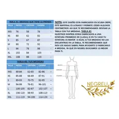 NEGRELI - VESTIDO DE MUJER CON TABLONES