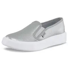 CROYDON - Tenis Casuales Faroo Plata para Mujer