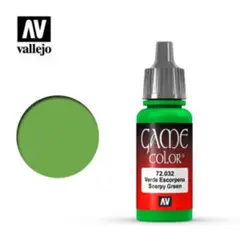 MANUEL VALLEJO - Acrilicos Vallejo GameColor 72032 Verde Escorpena 18ml