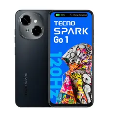TECNO MOBILE - TECNO SPARK Go 1 Color Negro 128GB 4 GB Ram