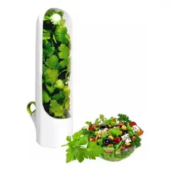 GENERICO - Recipiente Contenedor Hiervas Especias Frescas Conservador