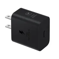 SAMSUNG - AdaptadorCargador Pared USB-C 25W Carga Rápida