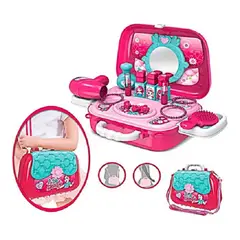 GENERICO - Kit De Maquillaje Para Niñas Estuche Tocador Juguete 29cm