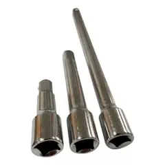 MAXTOOLS - Juego De 3 Barras Extensoras Cuadrante De 1/2 Maxi Tools
