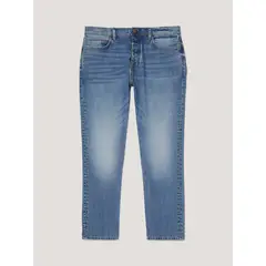 TOMMY HILFIGER - Jeans celeste de corte recto - Adaptive