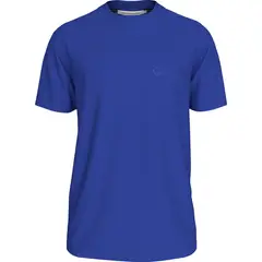 CALVIN KLEIN - Camiseta azul con logo institutional