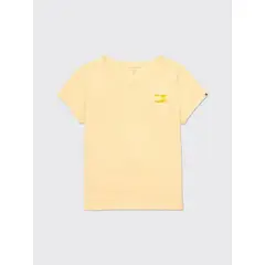 TOMMY HILFIGER - Camiseta Niña Amarilla Con Firma Sensorial Adaptive